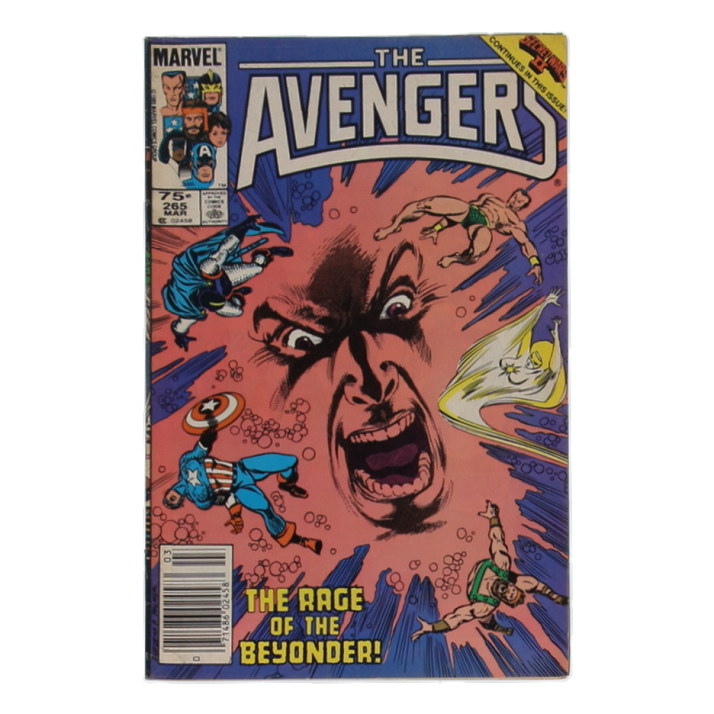 1986 "The Avengers" Issue #265 Marvel Comic Book at PristineAuction.com