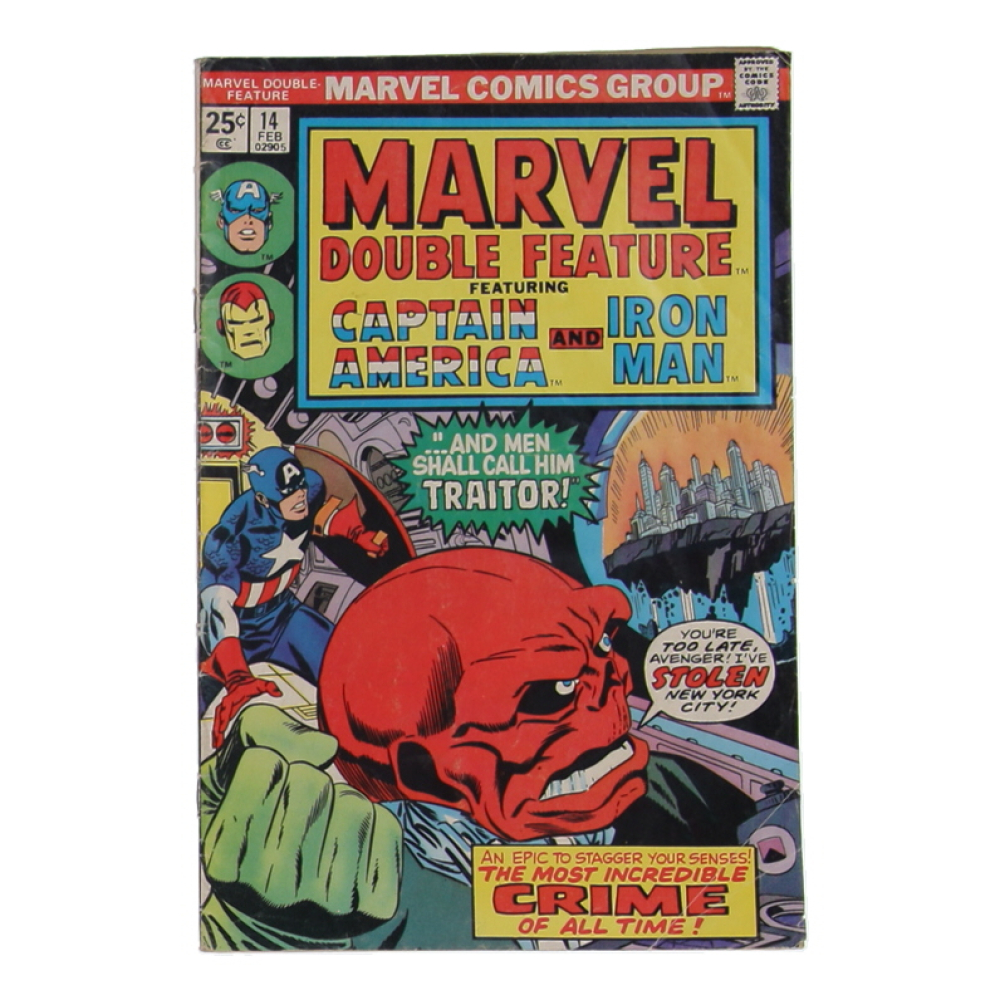 1976 "Marvel Double Feature" Issue #14 Marvel Comic Book at PristineAuction.com