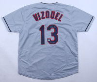 Omar Vizquel Signed Jersey Inscribed "11x GG" (Beckett) at PristineAuction.com