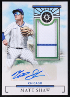 Matt Shaw 2024 Panini Boys of Summer Prospect Material Signatures #16 #27/99 RC at PristineAuction.com