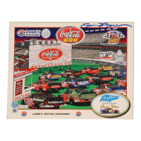 Sam Bass Signed Lowe's Motor Speedway Collector's Edition Magazine (Beckett) at PristineAuction.com