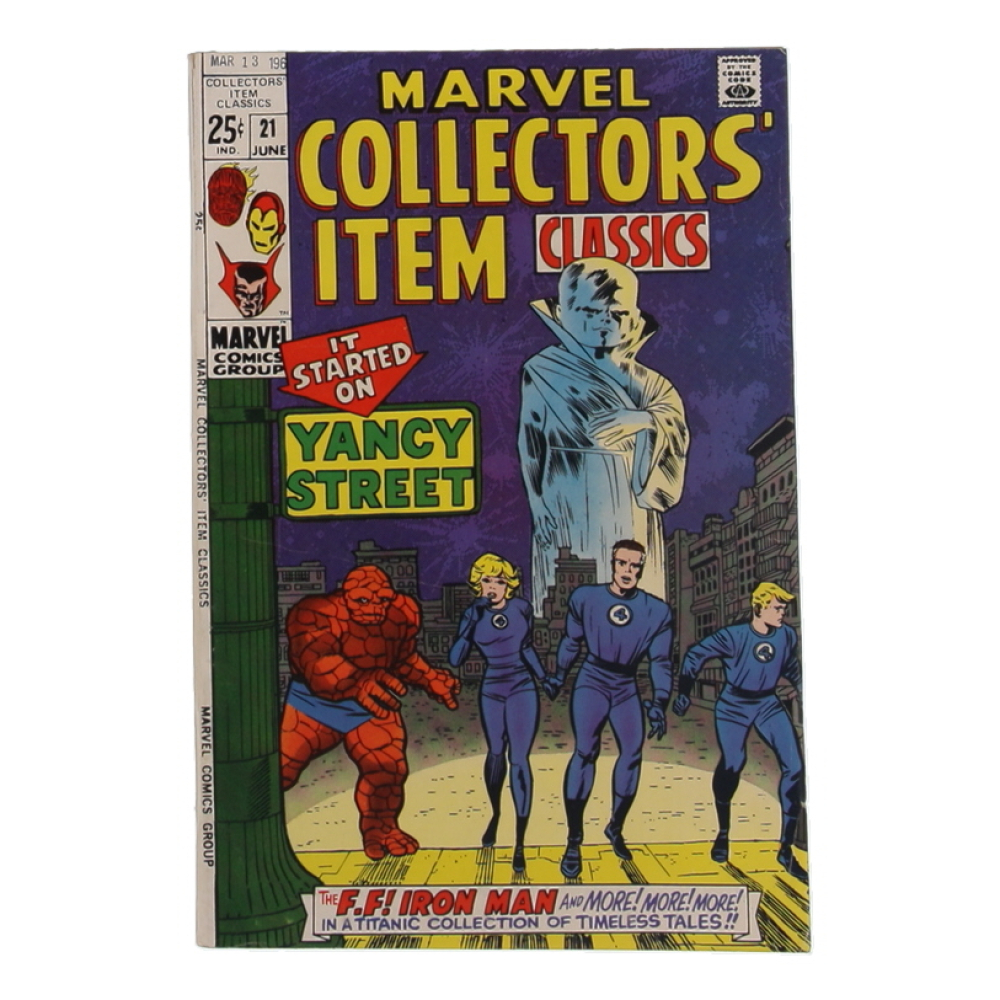 1969 "Marvel Collectors Item Classics" Issue #21 Marvel Comic Book at PristineAuction.com