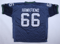 Seahawks Reebok Authentic Jersey Signed by (5) With Roy Lewis, Golden Tate, Walter Thurmond, Colin Cole (JSA) at PristineAuction.com