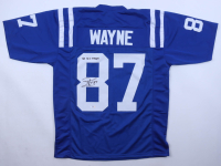 Reggie Wayne Signed Jersey Inscribed "SB XLI Champs" (PSA) at PristineAuction.com
