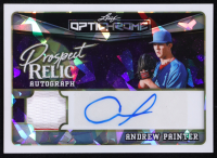 Andrew Painter 2025 Leaf Optichrome Prospect Relic Autograph Crystal Silver #PR-AP1 #7/10 RC at PristineAuction.com