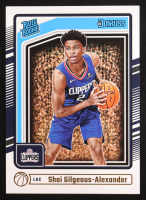 Shai Gilgeous-Alexander 2024-25 Donruss Retro Rated Rookie Box Topper #20 Oversized Card at PristineAuction.com