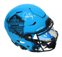 John Elway Signed NFL Hall of Fame Logo Full-Size Authentic On-Field Rave Alternate Speedflex Helmet (Beckett) at PristineAuction.com