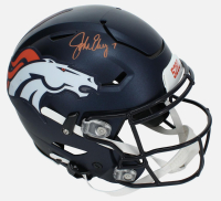 John Elway Signed Broncos Full-Size Authentic On-Field Speedflex Helmet (Beckett) at PristineAuction.com