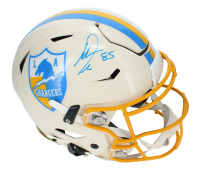 Antonio Gates Signed Chargers Full-Size Authentic On-Field Retro Alternate Speedflex Helmet (Beckett) at PristineAuction.com