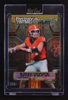 Gunner Stockton 2026 Wild Card Fantasy Football Atompunk Edition Gold Refractor #FAPGD5-GS RC #1/2 at PristineAuction.com