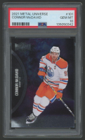 Connor McDavid 2021 Metal Universe #101 (PSA 10) at PristineAuction.com