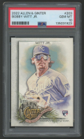 Bobby Witt Jr. 2022 Topps Allen and Ginter #203 RC (PSA 10) at PristineAuction.com