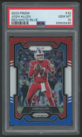 Josh Allen 2023 Panini Prizm Prizms Red White and Blue #32 (PSA 10) at PristineAuction.com