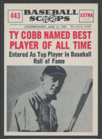Ty Cobb 1961 Nu-Card Baseball Scoops #443 at PristineAuction.com