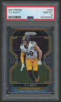 TJ Watt 2021 Panini Prizm #255 (PSA 10) at PristineAuction.com