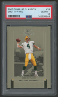 Brett Favre 2005 Donruss Classics #35 (PSA 10) at PristineAuction.com