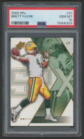 Brett Favre 2000 SPx #31 (PSA 10) at PristineAuction.com