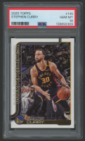 Stephen Curry 2025 Topps #135 (PSA 10) at PristineAuction.com