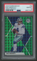 Dak Prescott 2020 Mosaic Mosaic Green #58 (PSA 10) at PristineAuction.com