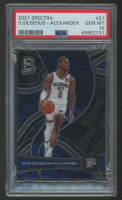 Shai Gilgeous-Alexander 2021 Spectra #21 (PSA 10) at PristineAuction.com