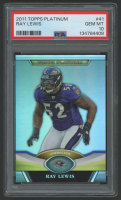 Ray Lewis 2011 Topps Platinum #41 (PSA 10) at PristineAuction.com