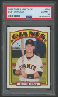 Buster Posey 2021 Topps Heritage #556 (PSA 10) at PristineAuction.com