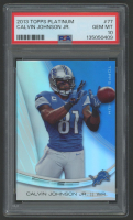 Calvin Johnson 2013 Topps Platinum #77 (PSA 10) at PristineAuction.com