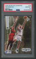 Tim Duncan 1998 Black Diamond #76 (PSA 10) at PristineAuction.com