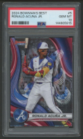 Ronald Acuna Jr. 2024 Bowman's Best #5 (PSA 10) at PristineAuction.com