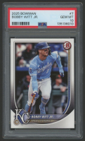 Bobby Witt Jr. 2025 Bowman #7 (PSA 10) at PristineAuction.com