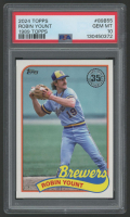 Robin Yount 2024 Topps / 1989 #89B55 (PSA 10) at PristineAuction.com
