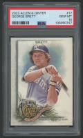 George Brett 2022 Topps Allen & Ginter #17 (PSA 10) at PristineAuction.com