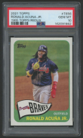 Ronald Acuna Jr. 2021 Topps / 1965 Redux #T656 (PSA 10) at PristineAuction.com