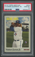 Vladimir Guerrero Jr. 2019 Topps Heritage #504 (PSA 10) at PristineAuction.com
