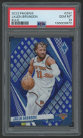 Jalen Brunson 2023 Phoenix Blue #242 #15/35 (PSA 10) at PristineAuction.com