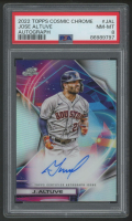 Jose Altuve 2022 Topps Chrome Cosmic Autograph #CCAJAL (PSA 8) at PristineAuction.com