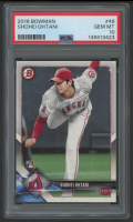 Shohei Ohtani 2018 Bowman #49 (PSA 10) at PristineAuction.com