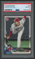 Shohei Ohtani 2018 Bowman #49 (PSA 8) at PristineAuction.com