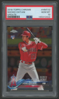 Shohei Ohtani 2018 Topps Chrome Update #HMT32 (PSA 10) at PristineAuction.com