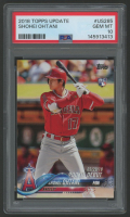 Shohei Ohtani 2018 Topps Update #US285 RC (PSA 10) at PristineAuction.com