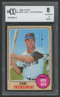 Carl Yastrzemski 1968 Topps #250 (BCCG 8) at PristineAuction.com