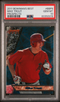 Mike Trout 2011 Bowman Bowman's Best Prospects #BBP9 RC (PSA 10) at PristineAuction.com