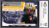 Drew Brees 2001 Fleer Game Time #125 #178/2001 RC (BCCG 10) at PristineAuction.com