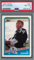Bo Jackson 1988 Topps #327 (PSA 8) at PristineAuction.com
