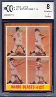 Roger Maris 1962 Topps #313 IA (BCCG 8) at PristineAuction.com