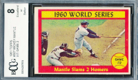 Mickey Mantle 1961 Topps #307 World Series Game 2 (BCCG 8) at PristineAuction.com
