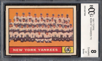 New York Yankees 1961 Topps #228 Team Card (BCCG 8) at PristineAuction.com