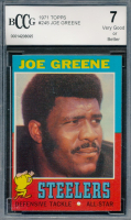 Joe Greene 1971 Topps #245 RC (BCCG 7) at PristineAuction.com