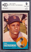 Carl Yastrzemski 1963 Topps #115 (BCCG 9) at PristineAuction.com