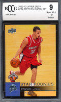 Stephen Curry 2009-10 Upper Deck SP #234 RC (BCCG 9) at PristineAuction.com